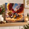 Ho-Oh Custom Name Diamond Painting Personalized 5D Full Drill DIY Diamond Art Home Decor