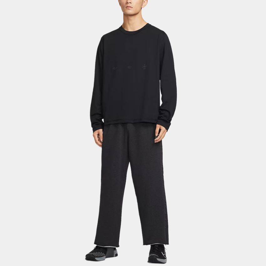 Nike Dri-Fit FW25 Primär N.A.C. Besticktes Sport-Langarmshirt mit feuchtigkeitsableitender und schnelltrocknender Funktion für Herren Tops IF2130-010