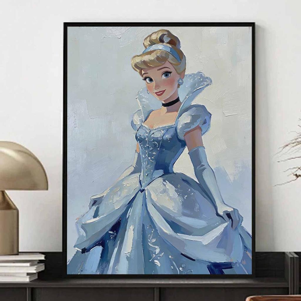 Disney Cinderella Diamond Painting Mosaic Art Kit Handmade DIY Gift Home Decor