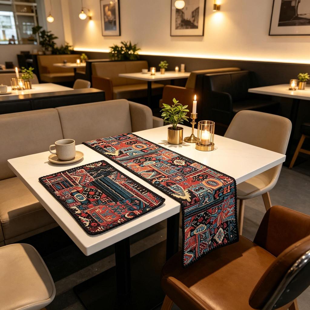 All-match Tablecloth Mat Dining Table, TV Cabinet & Center Table Nordic Cotton Linen Table Runner