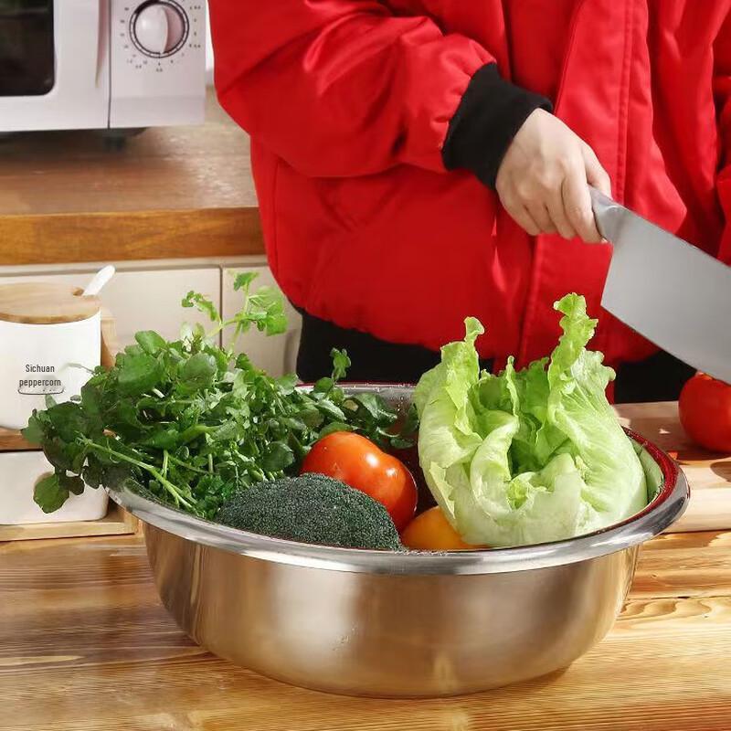 Anvelo Deep Thickened Stainless Steel Mixing Bowl