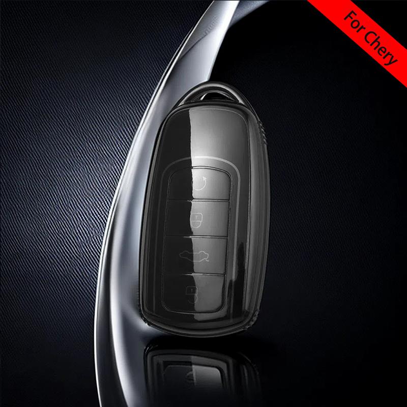Nano Black Tpu For Chery Tiggo 8 Pro Tiggo 8Plus New 5 Plus 7 Pro 4 Tiggo 4 5X 7 Pro 8 Exeed Txl Tx Lx Remote Car Key Case Cover