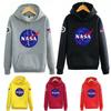 Pánská mikina s kapucí Nasa Space Pullover Teplá Měkká Prodyšná Ležérní Vnější Oblečení Mikina