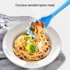 Spaghettilöffel Nudellöffel Lebensmittelqualität Hochtemperaturbeständig Gezackt Rutschfest Hohl Flüssigkeitsfilter Keine Verformung Küche