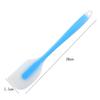 Non Stick Baking Silicone Spatulas Cake Flour Mixing Scraper Translucent Spatula Kitchen Cooking Pastry Scraper Mold Brush Tool Baking Accessories