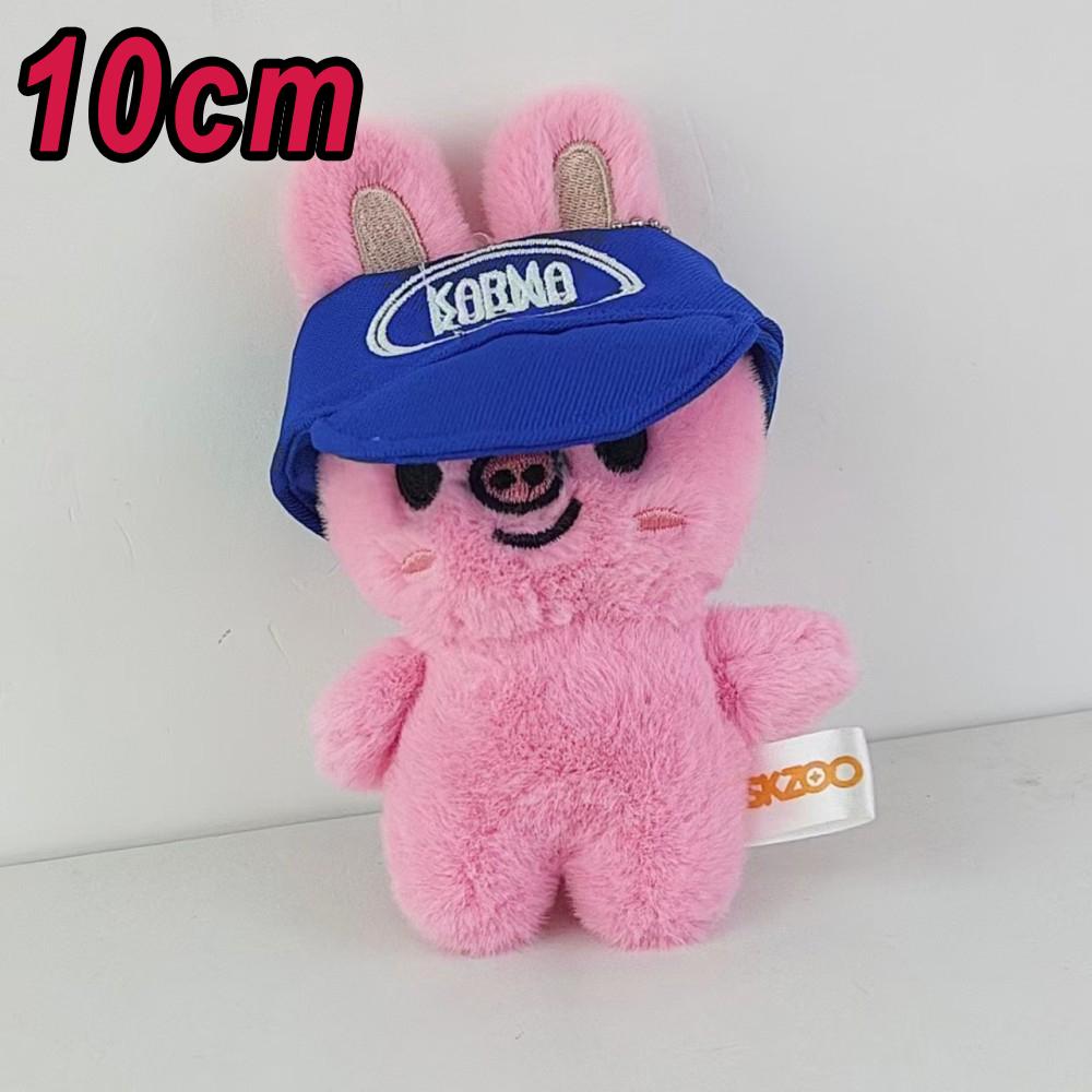 Neuer SKZOO Schlüsselanhänger Plüschtier Stray Kids KARMA Plüschtier Puppe SKZ Kuscheltier Kinderspielzeug, Bangchan, Felix, Hyun Jin Fan-Geschenk