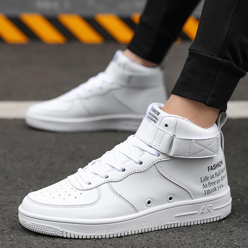 

Осенняя новинка 47 большого размера 48 размера Air Force One мужские туфли 45 высокие мужские туфли для сёрфинга 46 студенческие повседневные универсальные модные туфли 39