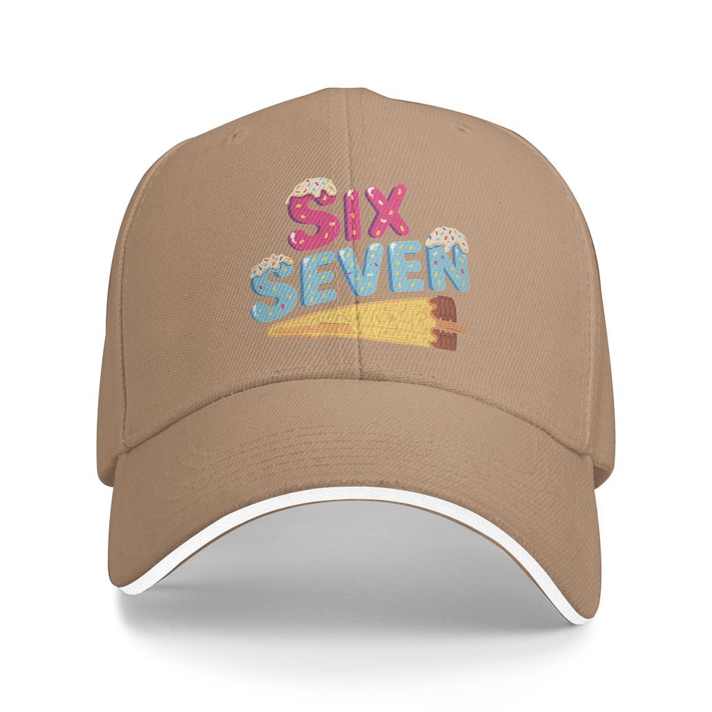Funny Six Seven 6 7 Meme Gen Alpha Slang Casual Baseball Cap Trucker Hat Spring High Quality Unisex Street Style Snapback Cap