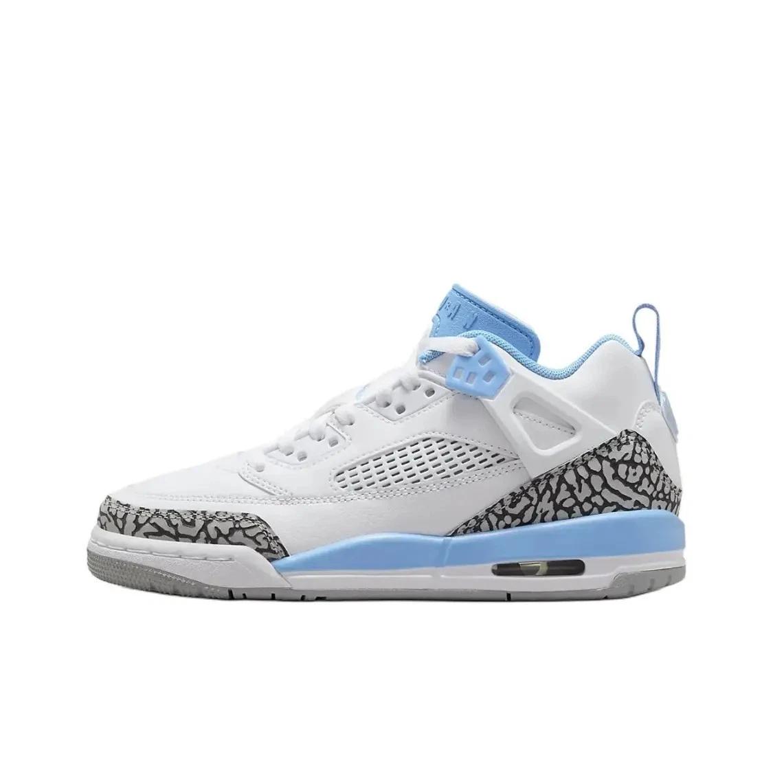 

Jordan Spizike Low FQ3950-141 Children s shoes EU 35.5 белый/синий