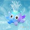 Octopus Sprinkler Bath Toy for Kids LED Light Up Induction Floating Water Spray Toddlers Pool Shower Gift