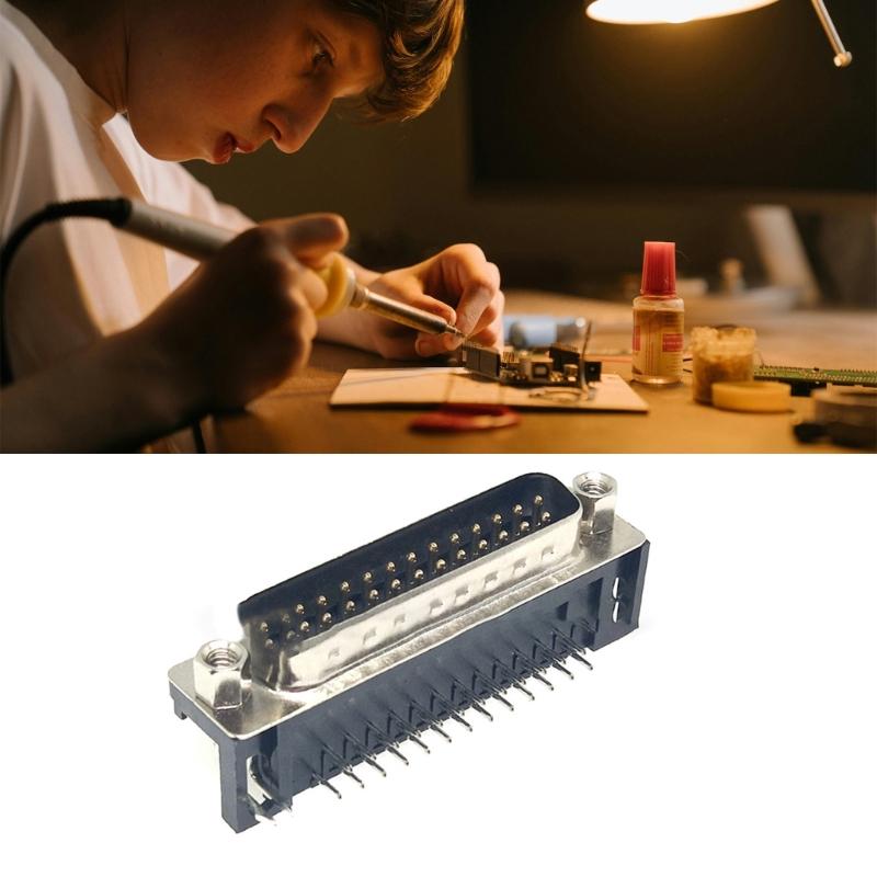 Male/Female Right Angles PCB Mount Connectors Signal Transmission Connector for Industrial & Sound Visual Equipment