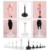 White Black Adjustable Metal Doll Dummy Puppet Wrist Stand Holder Store Display Bracket Support Dollhouse Accessories Toy
