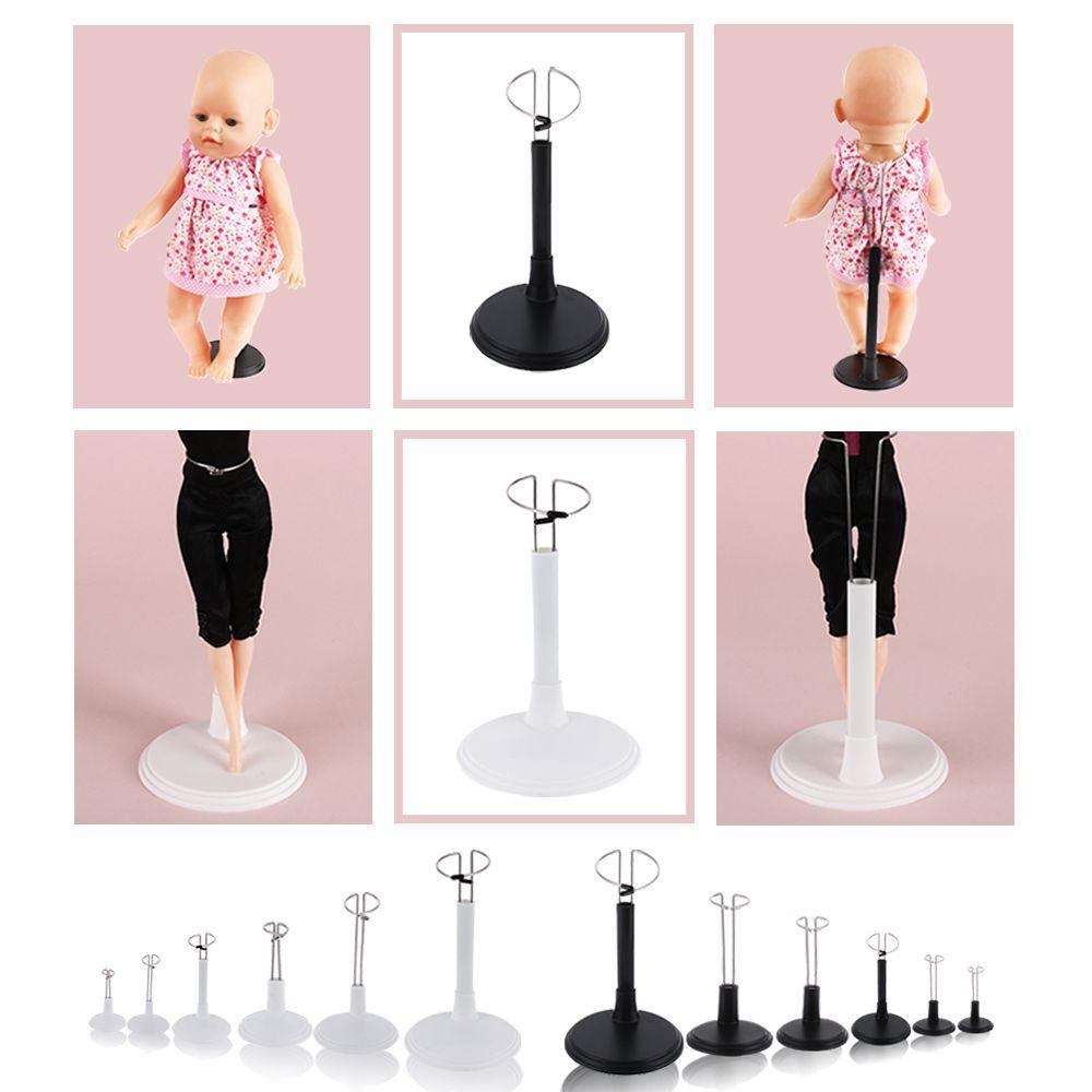 White Black Adjustable Metal Doll Dummy Puppet Wrist Stand Holder Store Display Bracket Support Dollhouse Accessories Toy