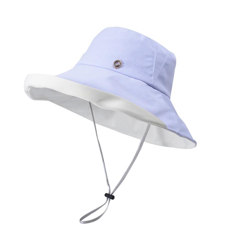 

8486 new spring and summer eaves sunshade bucket hat fashion hat women s outdoor versatile sunscreen sun hat