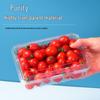 Clear Plastic Disposable Fruit Box with Lid for Strawberries