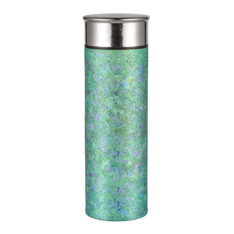 2025 Titanium Insulated Cup: Crystal Finish, Lightweight, Simple Business Style, Includes Gift Box 420ml