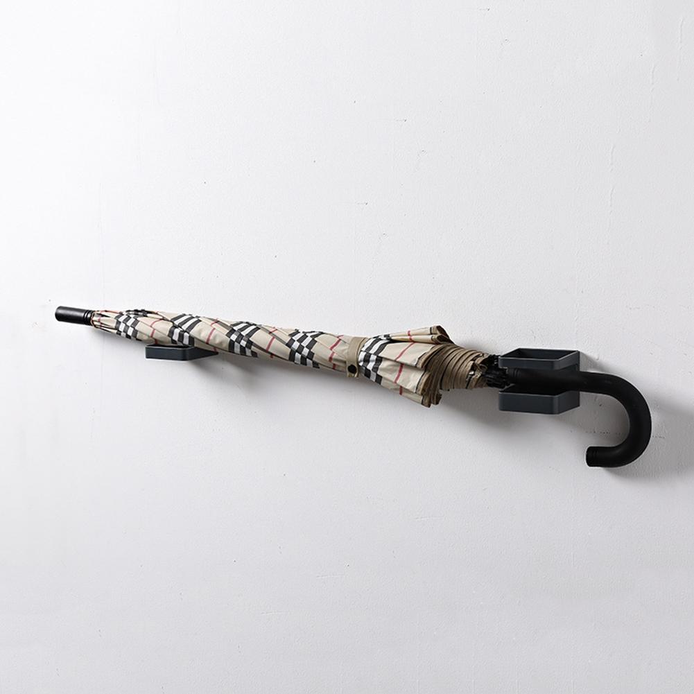 Wall Mounted Umbrella Holder Umbrella Storage Rack No Drill Solid for Home Use A