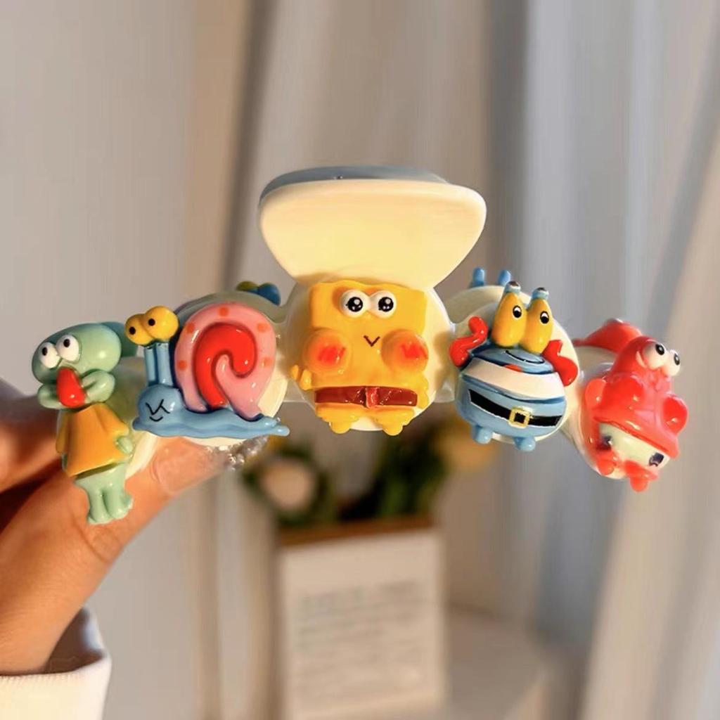 Sweet & Cute Large Shark Hair Clip: Elegant Hairpin for Women