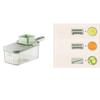 Shredder Household Kitchen Manual Vegetable Cutting Artifact Multifunctional Transparent Fruit Cucumber Potato Slicing Planer Shredder
