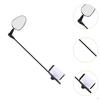 Bike Helmet Mirror, Degree Rotating Cycling Accessories, Wide Angle Bicycle Rear View