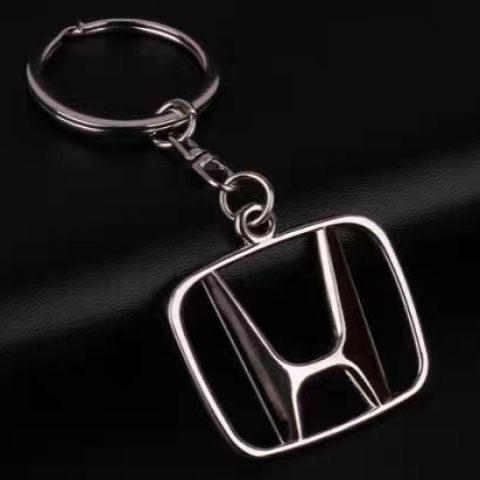 Metal Car Key Chains Keyring Pendant Gifts For Honda Civci CRV Accord Mugen Prelude City CRZ CRX Jazz Auto Keychain SX Accessories