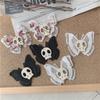 Punk Skeleton for Butterfly Decor Hair Scrunchies Elastic Hair Clips Lolita Ponytail Holder Festival Women Hair Supplies