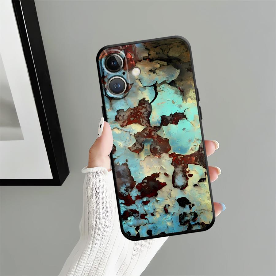 

Rust Marks Funda Phone Cover Case for iPhone 17Air 14 13 Mini SE 15 Plus 7 8 17 16 Pro Max 12 X XS XR 11 iPhone 16e