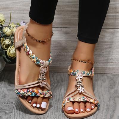 Sommer Neue Rom Frauen Wohnungen Casual Sandalen Strand Schuhe Keile Offene spitze Damen Slingback Hausschuhe Frauen Flip-Flops Slides