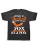 This Is My Human Costume I'm Really A Fox Halloween T Shirts Graphic Cotton Streetwear Short Sleeve Birthday Gifts T-shi