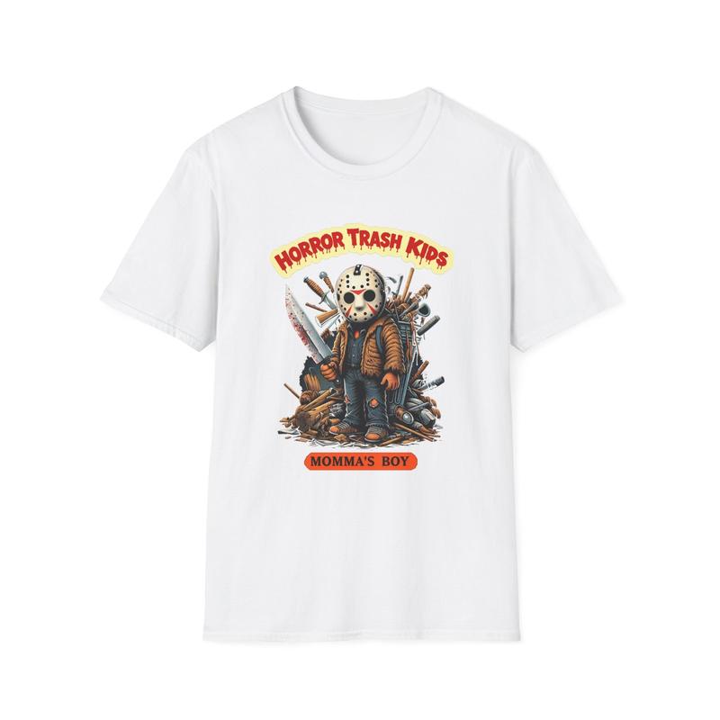 Horror Trash Jason Voorhees Unisex T-Shirt | Momma s Boy Graphic Tee S
