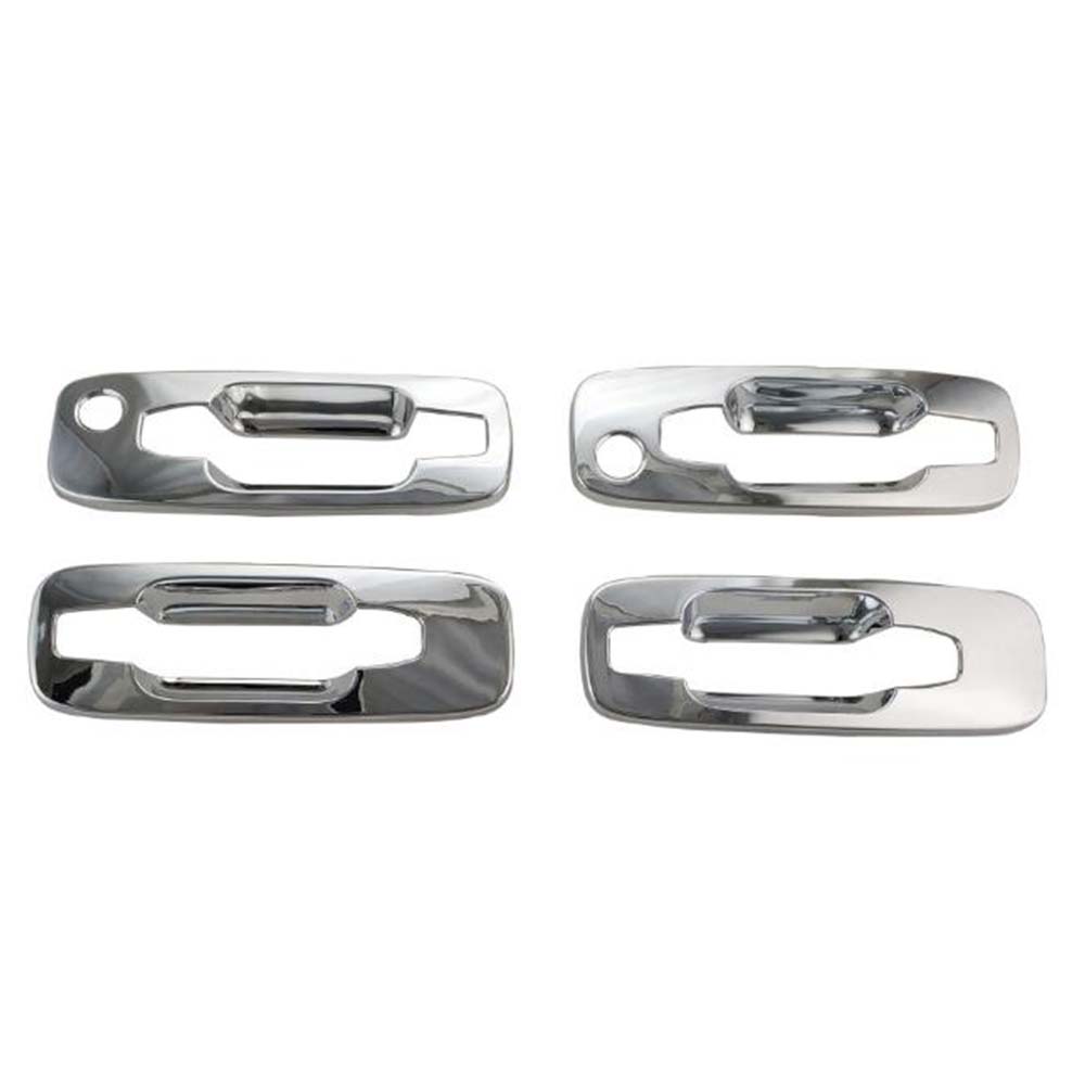 Car Stickers Chrome Silver Door Handle Cover For Nissan X-Trail 2000-2010 Decoration Exterior Styling Accessories