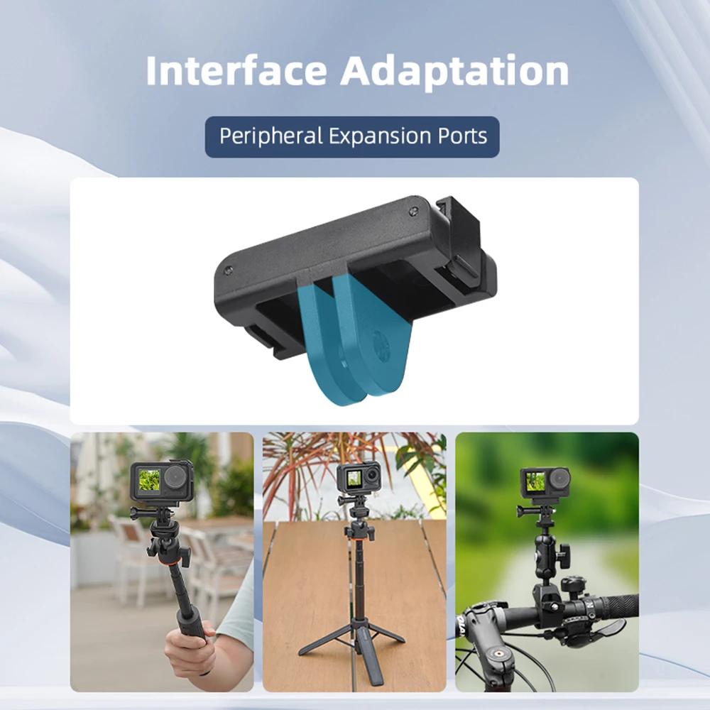 Magnetic Quick Release Adapter Mount For DJI OSMO Action 5 Pro/4/3 Camera Foldable Ultra-light High Capatibility Mount Accessory