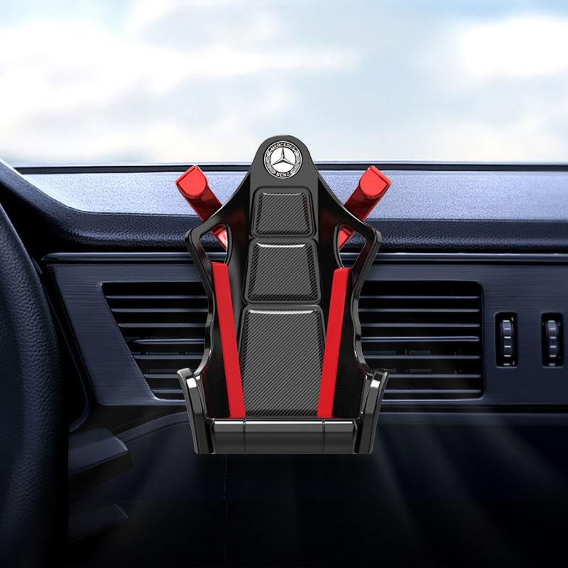 Suport Telefon Auto Forma Scaun Racing GPS Suport Montare Gura de Ventilație Suport Stativ Pentru Mercedes Benz W204 W212 W176 GLC CLA GLA E C G M R S Class AMG