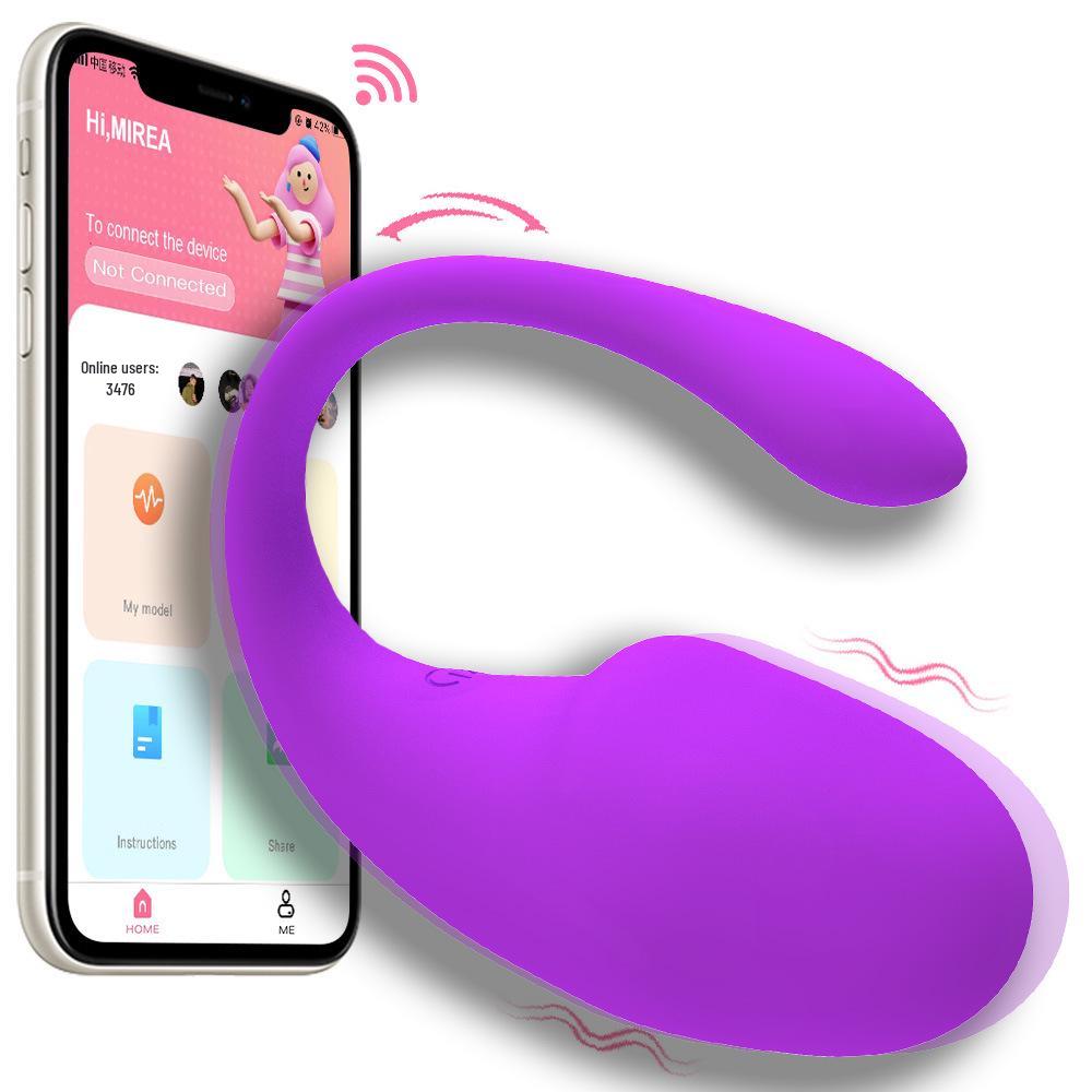 Remote-Controlled Wearable Vibrator for Women - Compact Adult Toy for Female Pleasure