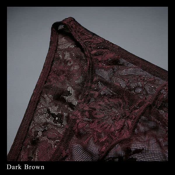 Bărbat LEONARDO pantaloni spate complet bikini cu dantelă M L LL seria 001 Zi [himico] pentru bărbați Tatălui (DRO-roz închis, L)