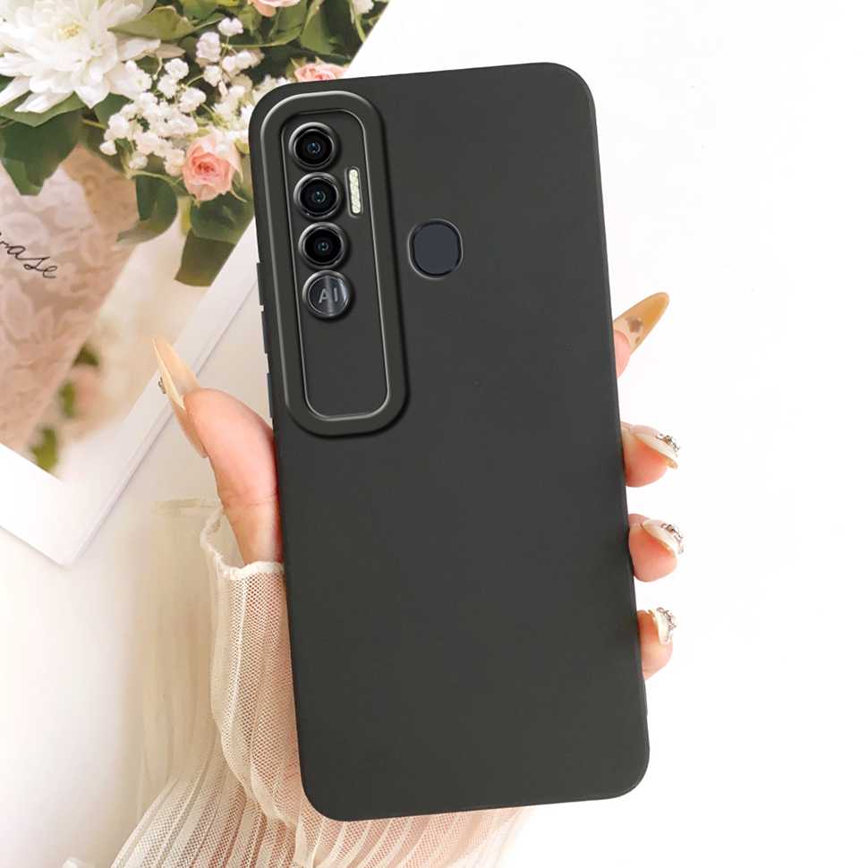 For Tecno Spark 7 Pro Case KF8 Fashion Flower Cat Soft Silicone Back Cover For Tecno Spark7 Spark 7 Pro Phone Case Bumper
