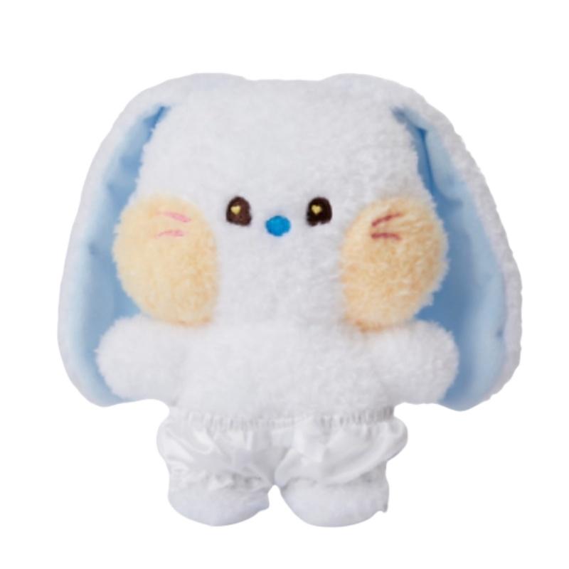 Njs Минджи Даниэль Хэрин Плюшевая игрушка Кролик Супермягкий Короткий Плюш 17см Высота Настраиваемый Дизайн
