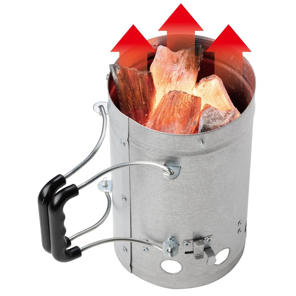 BUNDOK Charcoal Fire Starter Fire Extinguisher Can & BD-411