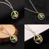 Julius Caesar Zeppeli Rotating Iron Ball Pendant Necklace For Cosplay Daily Wear