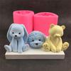 Silicone Mold DIY Candle Mould Ornaments Handmade Home Decorations Supplies