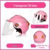 Universal Half-Face Helmet: Windproof, All-Season Riding Gear for Men & Women