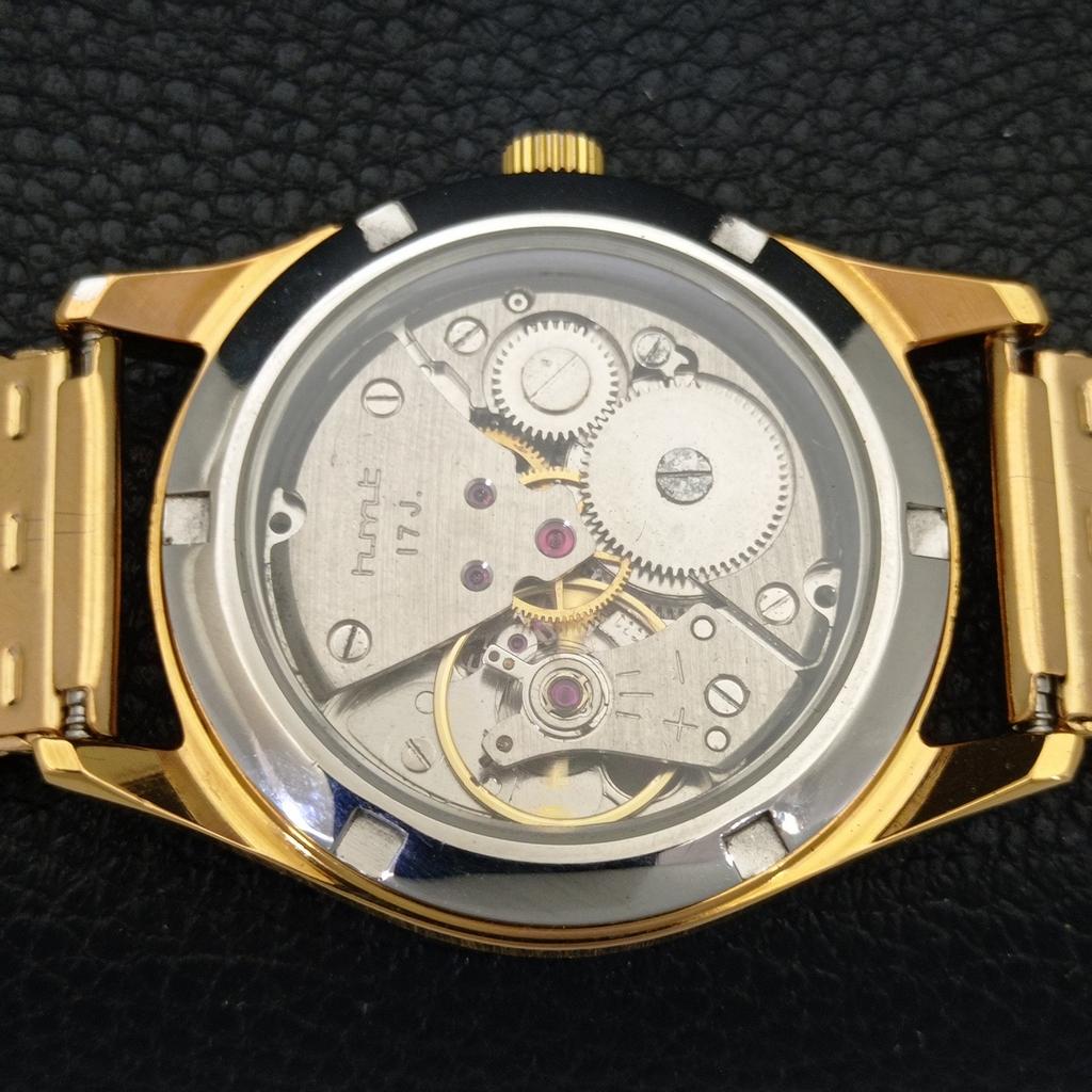 HMT PILOT VINTAGE COR VERDE RELÓGIO MASCULINO INDIANO DE CORDA MANUAL a702081-5