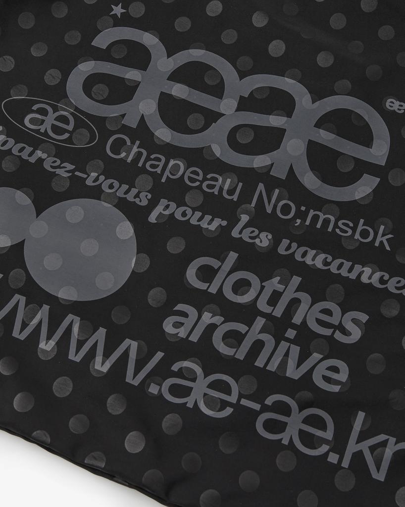Aeae Web Logo Dot Gym Sack [Black]