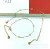 High-End Korean Style Titanium Steel Pig Nose Bracelet - Women's Fashion