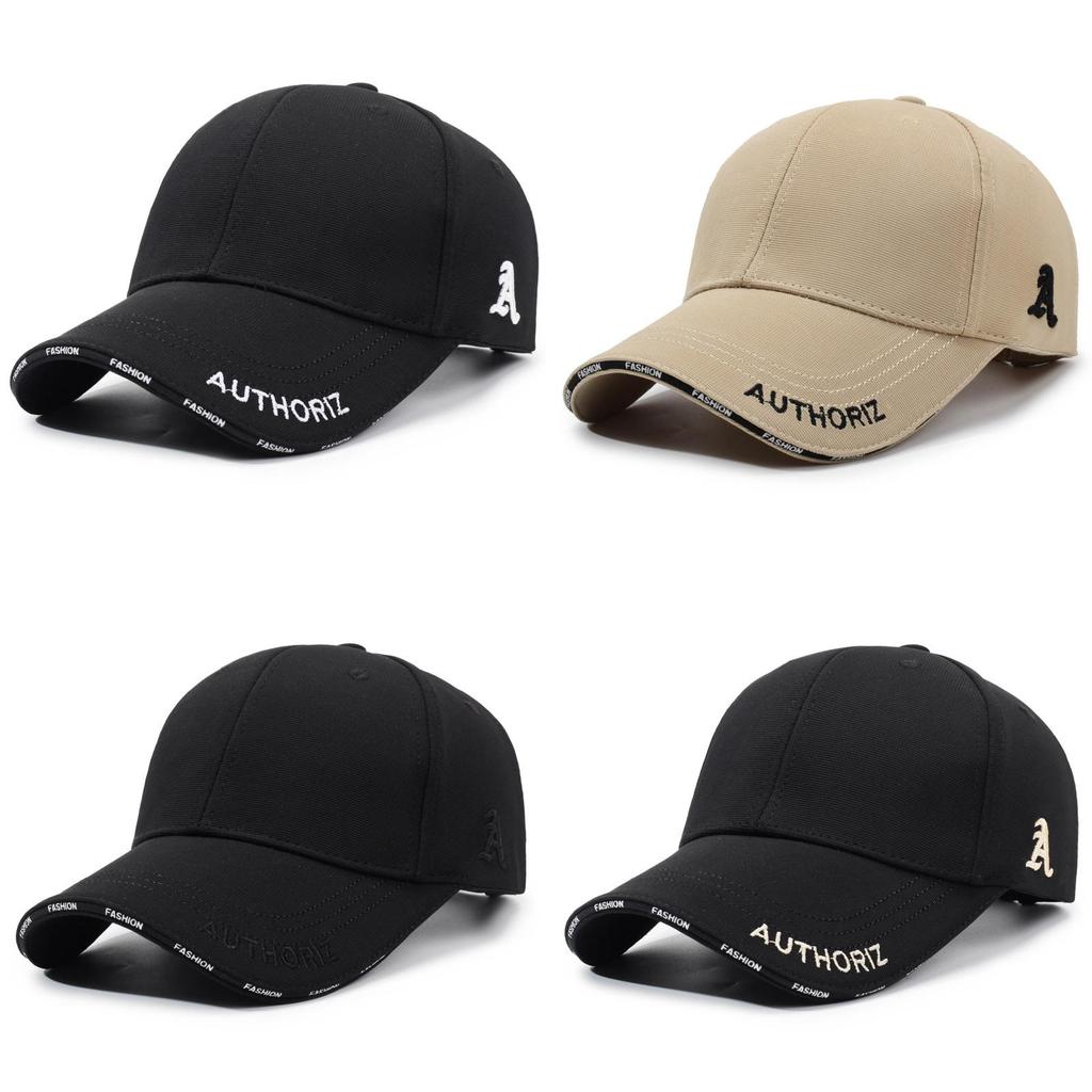 Classic Baseball Hat With Embroidered Letters And Breathable Design For All Seasons