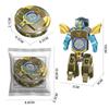 Deformation Robot Fingertip Gyro Decompression Toy Creative New Special Rotating Cool Deformation Gyro