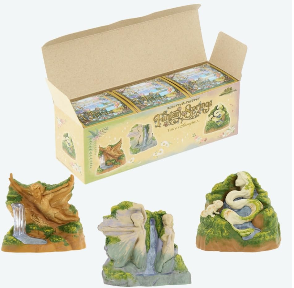

Коллекция миниатюрных фигурок Fantasy Springs Complete BOX Disney Resort Limited Сувенирный подарок