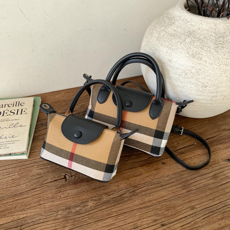 Niche Dumpling Mini Crossbody Bag 2026: Nylon Handheld & Shoulder Coin Purse
