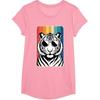 Funny Tiger Art for Men Women Boys Girls Animal Tiger Lover T-Shirt