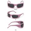 Y2k sport napszemüvegek női négyzet alakú szemüveg férfi punk napszemüveg Uv400 színes árnyalatú nyári divat szemüveg 2023